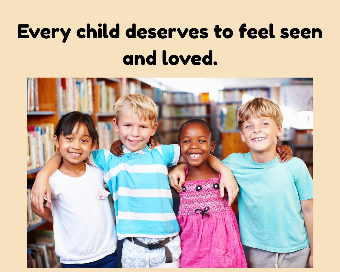Families Come In All Kinds - Printable Kids Book for Blended Families