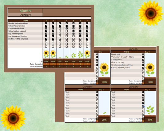 Blossom As You Grow Task Tracker
