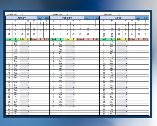 Court-Ready Co-Parenting Bundle | 2020-2026 Mega Tracker | Custody, Visitation, Contact, Support, Behavior & More (Google Sheets)
