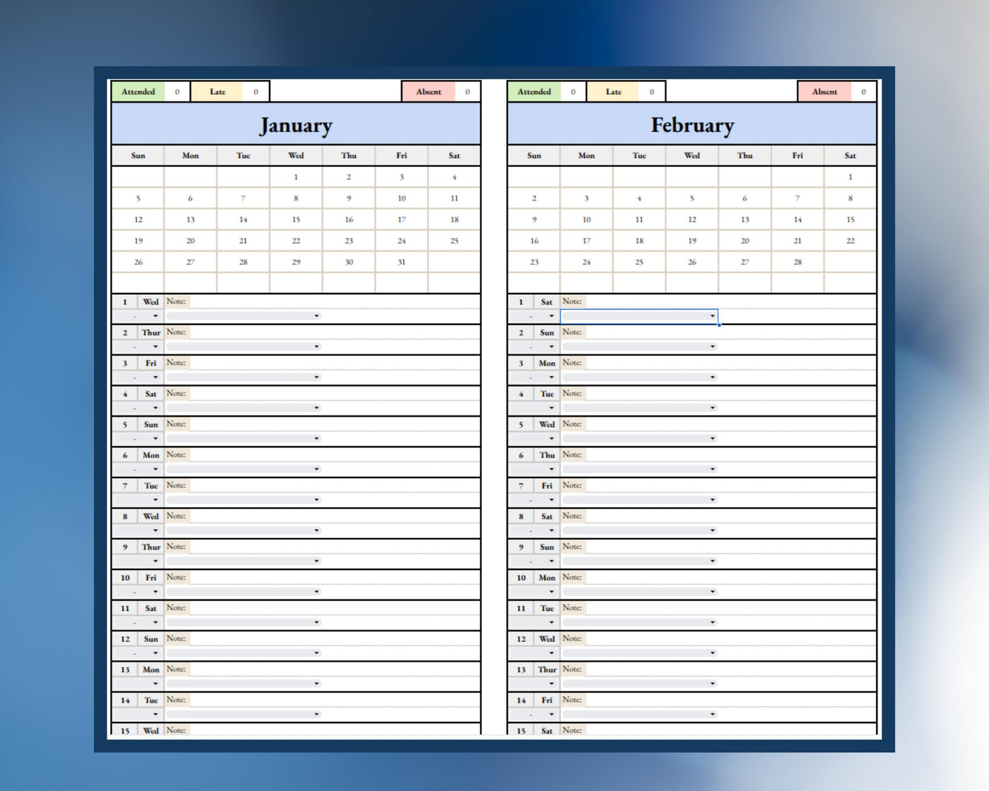 Custody Medical Appointment Tracker - Google Sheets