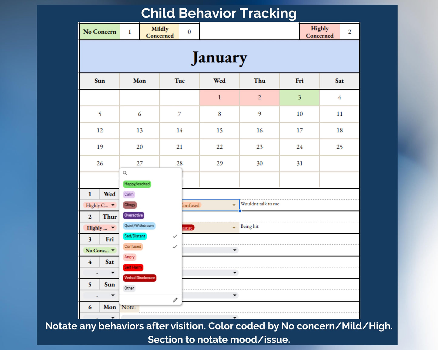 Co-Parenting Tracker Bundle