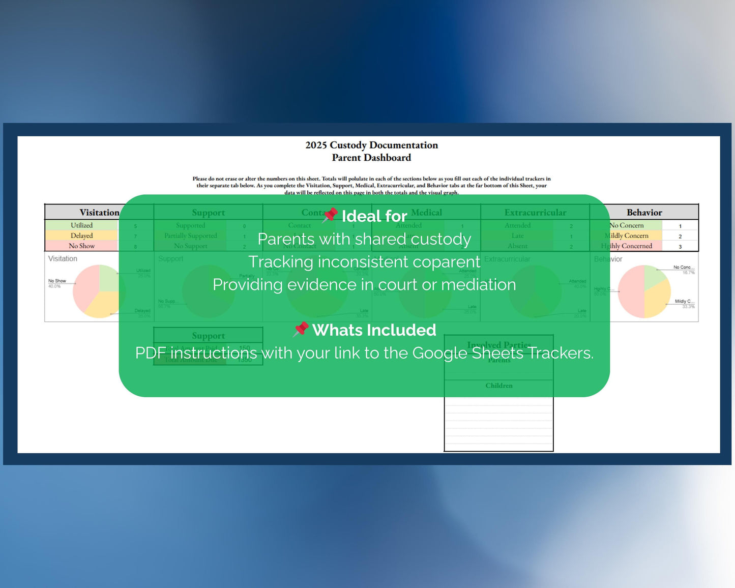 Co-Parenting Tracker Bundle