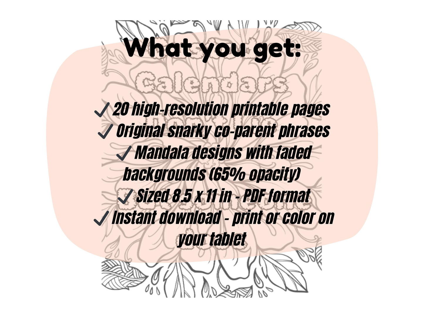 Color-Coded Audacity: Snarky Adult Coloring Book for Co-Parents