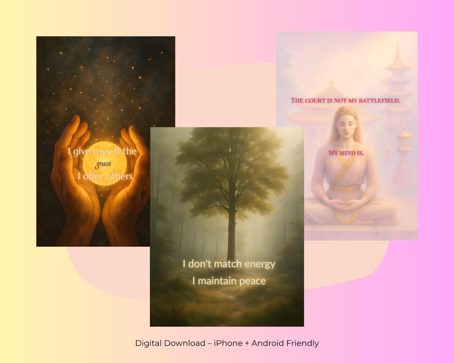 Co-Parenting Affirmation Phone Wallpapers